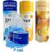 Lenor Scent Booster Beads Bundle - 176g (Spring Awakening, Gold Orchid, Summer Breeze) with Organza Bags & Guide - Buy Online on GoSupps.com