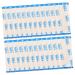 BESTYASH 100pi ces Ruban Adh sif pour Soins Mains S ches Inclus pour Talons Doigts et Orteils Protection et Confortable