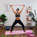 Buy Relaxdays Pilates Stick Set - 2 Resistance Bands with Foot Loop for Yoga & Fitness - Pilates Training Device in Pink - Buy Online on GoSupps.com