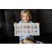 Orbis Wood Side Baby Collage Keepsake Frame - 12x 2x2 Slots, White - Buy Online on GoSupps.com
