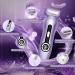 Women's Electric Shaver - Rechargeable Trimmer for Bikini, Legs, Underarms - Cordless Wet/Dry Use - Purple - Buy Online on GoSupps.com