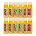 +GNGR 12 Shots Variety Pack of Organic Ginger Shots. Cold Pressed Preservative free. Ginger Juice Turmeric Root Lemon & Orange Juice Caynne Pepper. 2fl oz (Pack of 12)