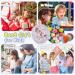 Bath Bombs for Kids with Surprise Crystal Toys | Handmade Natural and Organic Bubble Bath Fizzies | Birthday & Easter Gift for Girls and Boys - Buy Online on GoSupps.com