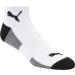 PUMA Men's 6 Pack Quarter Crew Socks - White/Black, Size 10-13 - Buy Online on GoSupps.com