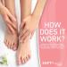 Soft Touch Foot Peel Mask - Pack of 2 for Dry Cracked Heels & Calluses | Exfoliating Foot Mask with Aloe Vera for Baby Soft Skin - Buy Online on GoSupps.com