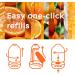 Glade Essential Oil Diffuser Refill Use with Cool Mist Aromatherapy Diffuser Air Freshener for Home Uplift Your Day Scent with Notes of Orange & Neroli 1 Count - Buy Online on GoSupps.com