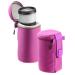 Navitech Purple Waterproof Camera Lens Protective Case Bag - Compatible With The Samyang XP 35mm F1.2 Lens