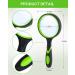 Wapodeai 4X Handheld Magnifying Glass with 75mm Large Lens for Seniors and Kids - Non-Slip Rubber Handle for Reading and Hobbies - Buy Online on GoSupps.com