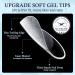 Short Almond Fake Nails - 360pcs Soft Gel Pre-Shaped Acrylic Tips | Half Matte Full Cover Press-On Nails | DIY Manicure - 12 Sizes Available - Buy Online on GoSupps.com