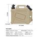 UPWOIGH Camping Water Container  2.6 Gallon Water Containers Jug  Truly No Leakage Water Storage  Warm Sand Color Water Tank BPA Free Portable Emergency Water Storage for Camping  Hiking - Buy Online on GoSupps.com