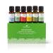 Plant Therapy Wellness Essential Oil Gift Set 10 mL (1/3 oz) Each Set Includes: Germ Fighter Immune-Aid Respir-Aid Blues Buster Eucalyptus and Oregano