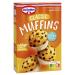 Dr.Oetker muffins 370 g baking mix for classic batter with chocolate pieces for preparing 12 juicy muffins including paper backproof chocolate 370 g (8 Pack)