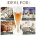 Gold Glitter Plastic Champagne Flutes 4.5 Oz (100 Bulk Pack) | BPA-Free, Shatterproof | Ideal for Mimosa, Cocktail, Wedding | Disposable Clear Glasses - Buy Online on GoSupps.com
