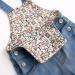KIDSCOOL SPACE Baby & Little Boys/Girls Denim Overalls 6-12 Months Light Blue - Buy Online on GoSupps.com