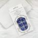 Short Press on Toenails Glossy Acrylic Square Fake Nails with Glue Blue Marble with Glitter Designs Artificial Nails Full Cover Static ToeNail Tips Coffin Stick on Nails False ToeNails for Women 24PCS Dark Blue Marble - Buy Online on GoSupps.com
