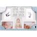 Pearhead Baby Handprint and Footprint Collage Frame Gender-Neutral Newborn Nursery D cor Babyprints Keepsake Frame with Included Clean Touch Ink Pads White Love You to the Moon and Back Babyprints Frame Love You To The Moon - Buy Online on GoSupps.com