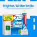 Max Fresh Whitening Toothpaste with Mini Breath Strips - Cool Mint 3 Large Tubes (21.9 oz) + Bonus Gift Set: Toothpaste Squeezer & No-Mess Caps - International Shipping Available - Buy Online on GoSupps.com