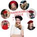 Jeicy Wool Beret Hat with Skily Scarf and Brooch - Black French Beret - Buy Online on GoSupps.com