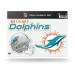 NFL Rico Industries Die Cut Team Magnet Set Sheet Miami Dolphins 8.5" x 11"