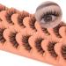 Eyelashes Natural Clear Band Lashes Cat Eye Wispy Faux Mink Lashes 16MM 3D Fluffy Fake Eyelash 7 Pairs Pack by Mavphnee 07A