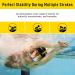 FINIS Original Center-Mount Swimmer's Snorkel - Yellow - Adult | Ideal for Lap Swimming and Swim Training - Buy Online on GoSupps.com