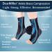 Doc Miller Ankle Brace for Women & Men - Sprained Ankle Support, Best Braces for Sprain Recovery and Foot Pain Relief - Blue, X-Large - Buy Online on GoSupps.com