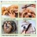 2-Piece Pet Knotting Comb Set | Steel Blade Cat Hair Removal Tool for Knots & Mats - Buy Online on GoSupps.com