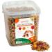 Petifool Wild Flower Meadow 600g & Rodents Herba 430g - Natural Supplementary Feed for Rabbits Guinea Pigs Hamsters & Chinchillas - No Artificial Additives - International Shipping - Buy Online on GoSupps.com