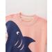 Girls Cotton Sweatshirt for Kids | Casual Long Sleeve Pullover | Shark Design | Toddler Clothes | Ages 1-12 - Buy Online on GoSupps.com