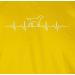 Shirtracer Women's Shirt - Heartbeat Dog Gift for Dog Owners - Yellow XL - Buy Online on GoSupps.com