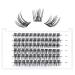 Lankiz single eyelashes 0.07 C curl 10-16mm wrong eyelash extensions for eyelash extensions 72 PCs cluster lashes DIY artificial eyelashes individually fake lashes at home natural C-mix natural 72PCs