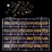 24 Grids Luxury 3D Nail Charms Studs Nail Rhinestones Gems Nail Art 3D Rhinestones Crafts Diamonds Crystal Jewels Stones Decorative Nail Element - Buy Online on GoSupps.com