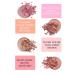 Mom's Secret 100% Natural Organic Vegan Gluten-Free Pressed Blush (Petal) - Cruelty-Free, Made in USA - 0.18 oz - Buy Online on GoSupps.com