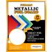 Foilman Red Metallic Foil Board Sheets for Arts & Crafts - Pack of 25 Red Sheets - Buy Online on GoSupps.com