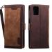Magon retro wallet case for Xiaomi Redmi Note 10 5g PU leather bag Case cover cell phone case with card compartment money slot stand TPU bumper flip protective cover brown xiaomi redmi note 10 5g brown