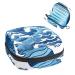 Women's lift Still Pad Holder Sea Wave Pattern Blue White Color Portable Period Kit Bag Feminine Product Bay For Women Girls Color3