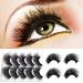 Rethyrel False Eyelashes - 5 Pairs of 3D Wispy Natural Long & Thick Lashes for Flawless Makeup | International Shipping Available - Buy Online on GoSupps.com
