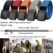 LionVII Men's Adjustable Breathable Belt with Plastic Buckle - Blue, Trim-to-Fit, 27-46 - Buy Online on GoSupps.com