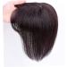 Short Brown Wigs Human Hair Topper Thinning Hair Topper Clip in Hairpieces 20cm Dark Brown Hair Extensions for Women - Buy Online on GoSupps.com