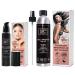 Face Tanner Serum and Self Tanning Dry Oil w/Hyaluronic Acid and Organic Oils - Self Tanners Best Sellers for Perfect Golden Glow