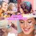 Hemoer Pink 100g Holographic Horny Sequins - Premium Glitter for Face Resin Nails Body & Crafts | Festival & Art Supplies - Buy Online on GoSupps.com
