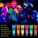 GARYOB Glow in Dark UV Blacklight Neon Face Body Paint Set - 6 Tubes (10ml/0.34fl oz) - Buy Online on GoSupps.com