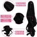 Curly Dark Black Claw Clip Ponytail Extension 18 Inch - Buy Online on GoSupps.com
