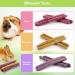 Abiz Rabbit Toys & Timothy Hay Sticks - 16-Piece Herbal Treats for Chinchillas Guinea Pigs & Hamsters - Perfect Molar Snacks & Play Accessories - Buy Online on GoSupps.com