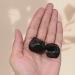 Buy Black Obsidian Raw Crystals | Healing Stones for Tumbling & DIY - Natural Energy Rocks (1 Piece - Buy Online on GoSupps.com