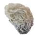 GNIMEGIL Short Curly Gray Wig for White Women - Golden Girls Costume Elderly Synthetic Wig - Buy Online on GoSupps.com