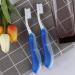 Blue Travel Toothbrush - Foldable Soft Bristles for Camping & Trips | Ergonomic Design | Compact & Portable Toothbrush 18.3cm - Buy Online on GoSupps.com