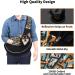 Lyneun 6kg Dog Sling Carrier Pet carriers for Dogs and Cats Dog Carrier Hand Free with Adjustable Shoulder Strap Breathable Mesh Puppy Carrier for Walking Travel Outdoor (Red) (Orange) - Buy Online on GoSupps.com