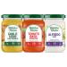 Walden Farms Pasta Sauce Variety Pack, 12 oz Jars, Sugar, Fat, Calorie, and Dairy Free for Pasta Noodles, Chicken, and Fresh Recipes, Thick and Creamy, Vegan Friendly, Light Alfredo, Tomato Basil Marinara, Garlic Herb Sauce Garlic & Herb / Alfredo / Tomat