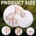 QBLEEV Bird Cage Play Stand Toy Set - Wood Stands, Chew Toys, Ladder, Swing, Perch - Activity Center for Parrots and Small Birds - Buy Online on GoSupps.com